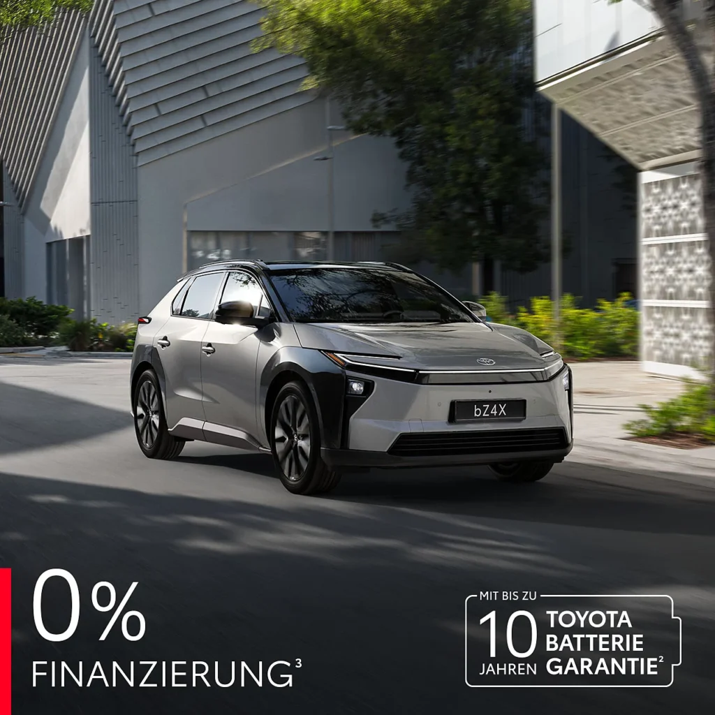 Toyota bZ4X — eines der Aktionsmodelle
